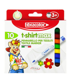 Carioci pentru tesatura 10 culori T-shirt Max Fibracolor